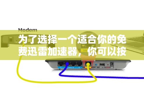 为了选择一个适合你的免费迅雷加速器，你可以按照以下步骤进行