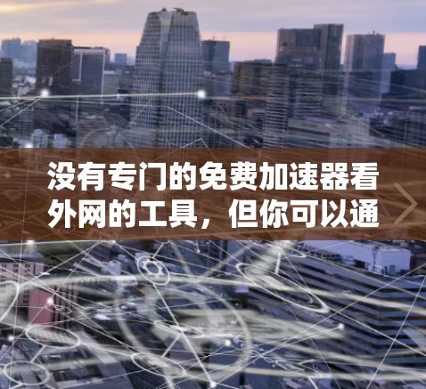 没有专门的免费加速器看外网的工具，但你可以通过分解任务来实现你的需求。以下是一些方法和工具，帮助你快速下载并观看外网内容