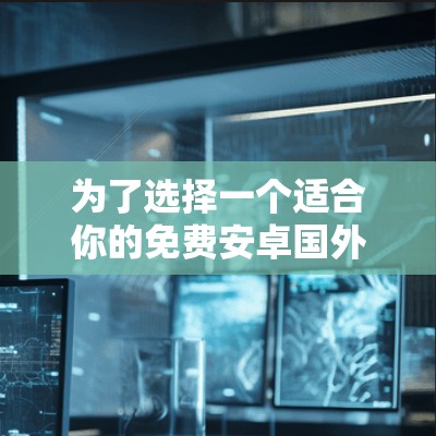 为了选择一个适合你的免费安卓国外加速器,以下是一些综合考虑的因素和推荐