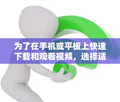 为了在手机或平板上快速下载和观看视频,选择适合自己的视频专用加速器是一个明智的选择。以下是一些步骤指南,帮助你高效使用加速器