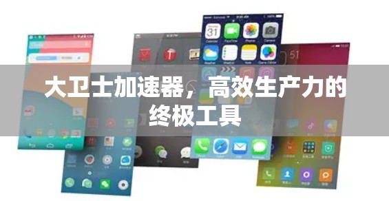 大卫士加速器,高效生产力的终极工具